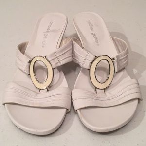 Andrew Geller Cyan sandal